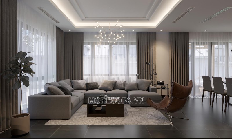 Sofa góc chữ U hiện đại